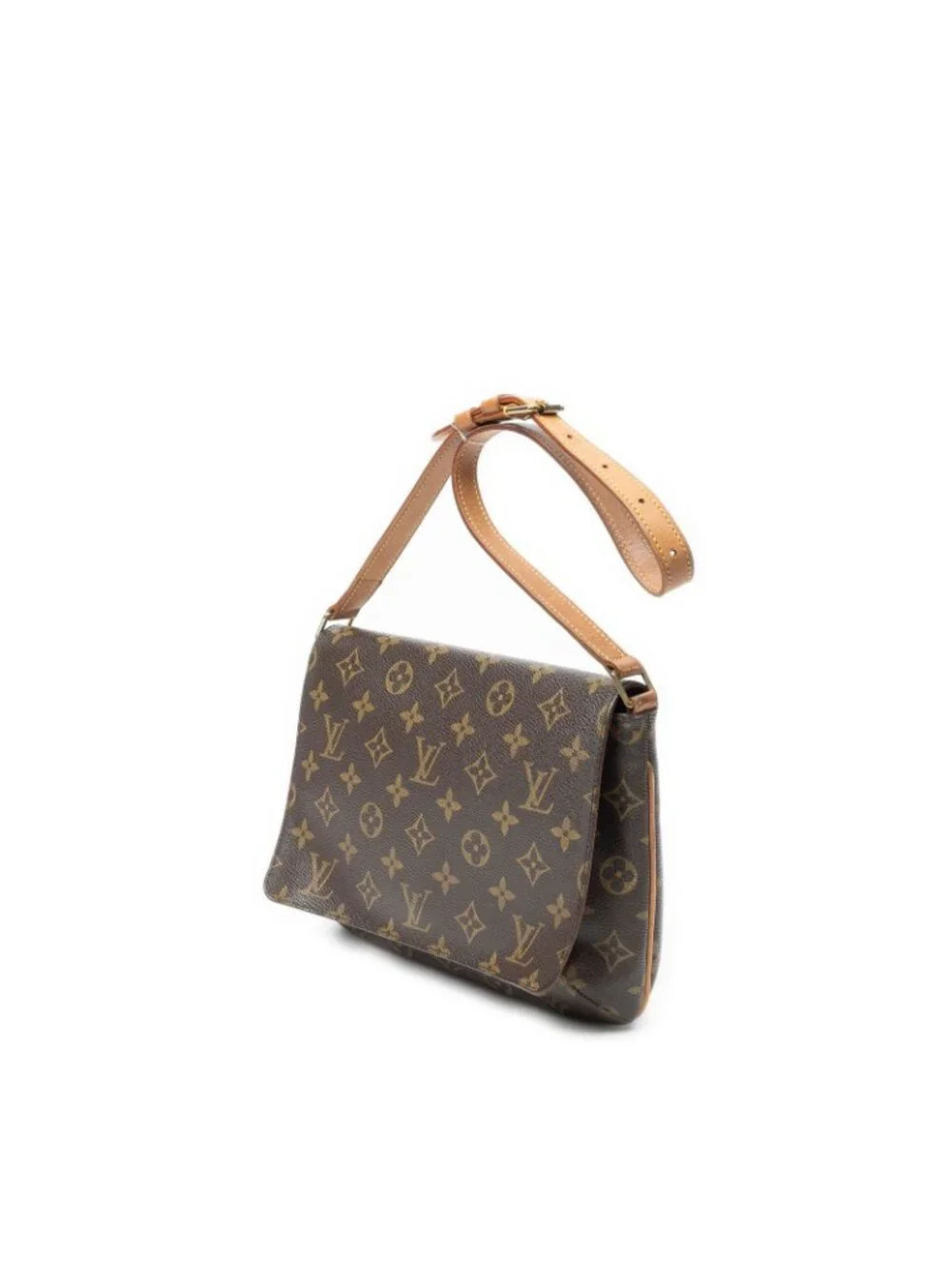 Louis Vuitton Musette Tango Brown Monogram Canvas Shoulder